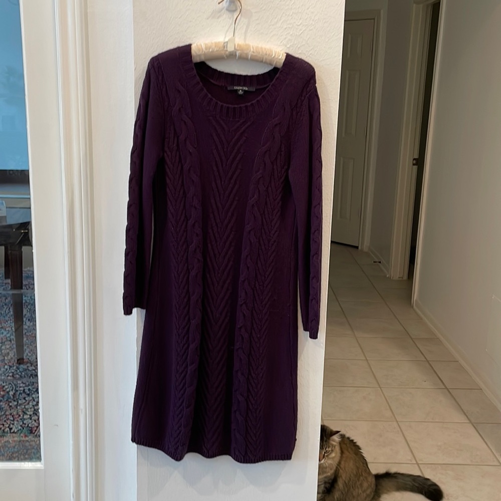 Purple Sweater Dreas